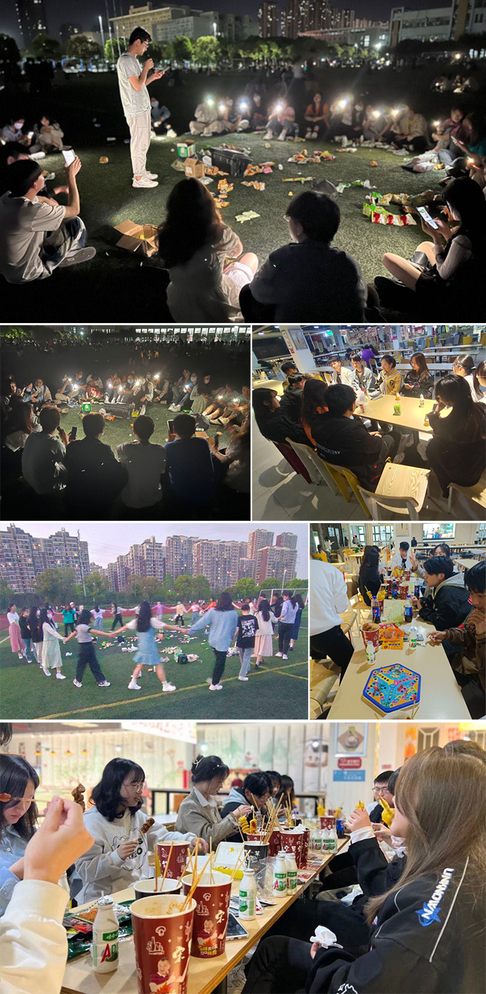 百团出击青春战疫学校社团活动进行时